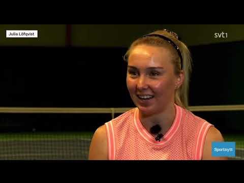 Julia Lövqvist intervju med SVT Sport: "Målet är att bli bäst i världen" - TP Open 2020