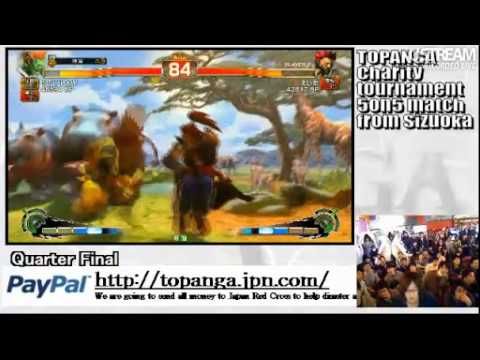 SSF4 AE: SPANKY (Blanka) vs Eita (Akuma) - TOPANGA Cup