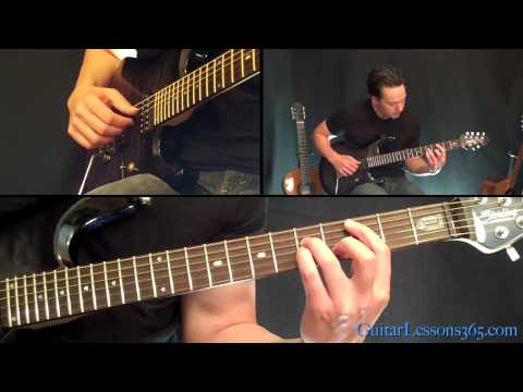 Money For Nothing Guitar Lesson - Dire Straits - Famous Riffs