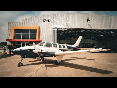 Classiest Beechcraft Baron 58 Custom Interior | Aviation X - YouTube