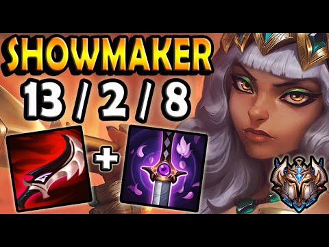 QIYANA vs TWISTED FATE MID [ DWG ShowMaker ] Korea Challenger Patch 11.1 ✅