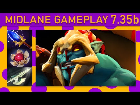 ✨New patch 7.35b Paparazi灬 Huskar 80% Kill participation! Mid Gameplay - Dota 2 Top MMR