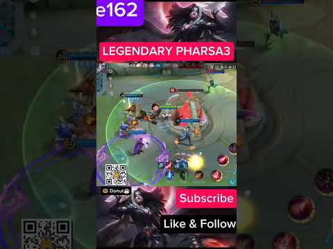 E162 LEGENDARY Pharsa 3#shorts #mobilelegends #pharsa #pharsamobilelegends #pharsagameplay