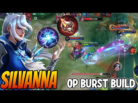 SILVANAA BROKEN BURST BUILD INSTANT DELETE ENEMY - Silvanna Best Build 2023 ~ MLBB