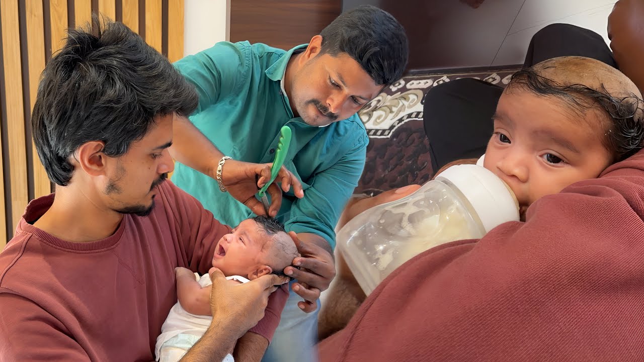 NYLA’s FIRST மொட்டை..👶🏻