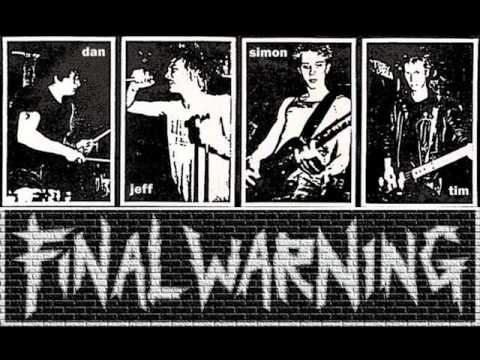 Final Warning - Rain of Death (hardcore punk Portland)