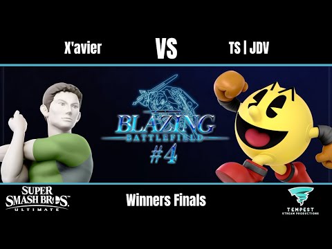 X'avier (Wii Fit Trainer) vs TS | JDV (Pac-Man) - Ultimate Winners Finals - Blazing Battlefield #4