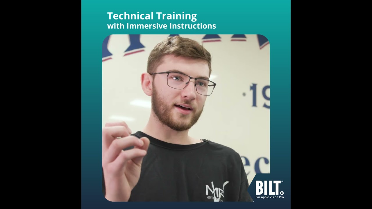 BILT for Apple Vision Pro delivers hands-free training for the trades