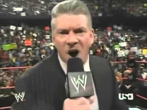 Vince McMahon "you're fired!"