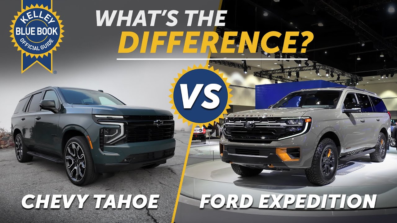 2025 Chevy Tahoe Vs 2025 Ford Expedition | What's The Difference?