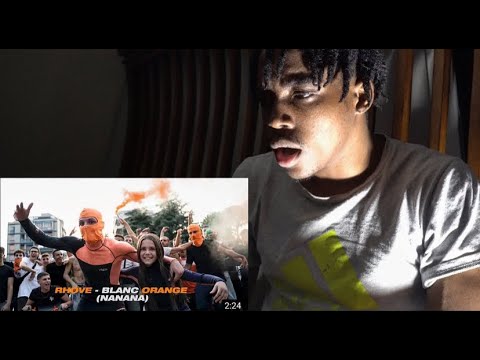 AMERICAN REACTS🇺🇸 TO: Rhove - Blanc Orange (Nanana) [prod. madfingerz]