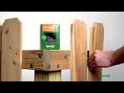 SPAX Multi-Purpose HCR-X Decking And Outdoor Construction Screws