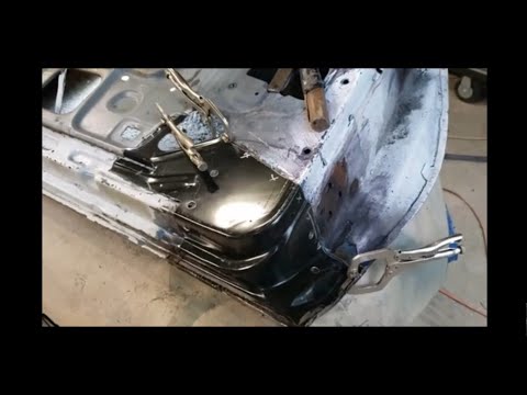 Door patch, rust repair A body