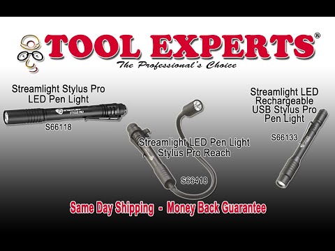 Streamlight LED Penlights - USB Rechargeable, Stylus Reach, \u0026 100 Lumen Stylus Pro