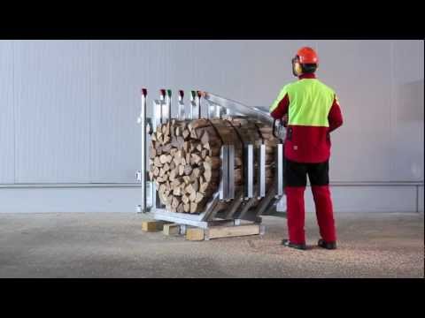 HAF Profi-Sägebock - Sägen von 1 Ster Hartholz mit dem Sägebock