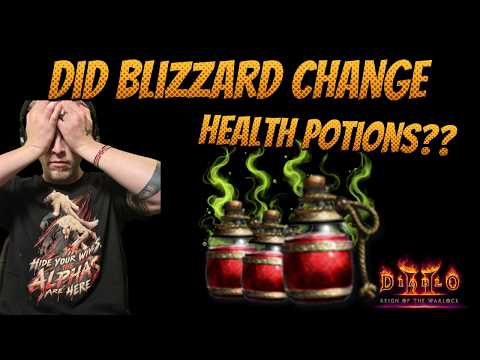 Did Blizzard Change Health Potions in D2R??