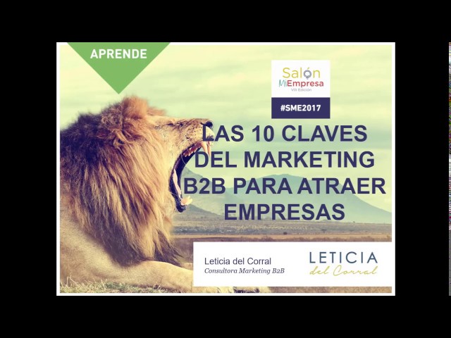 Vídeo relacionado con Gana más vendiendo a empresas: Una guía paso a paso de marketing B2B online y offline