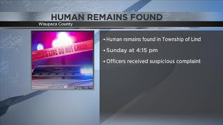 Human remains found in Waupaca County