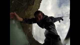 preview picture of video 'Kawarau bridge bungy-jump GoPro'