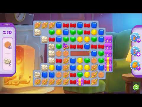 Homescapes Level 10748 No Boosters Gameplay