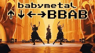 BABYMETAL   ↑↓←→BBAB Live music video//fans edited (4K)