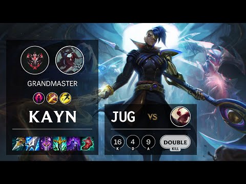 Kayn Jungle vs Lee Sin - KR Grandmaster Patch 11.17