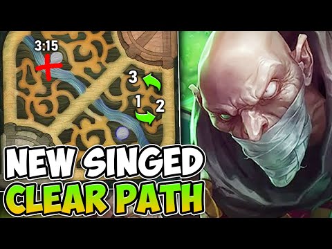 THIS SECRET SINGED JUNGLE PATH IS THE FASTEST WAY TO SNOWBALL A GAME! - League of Legends