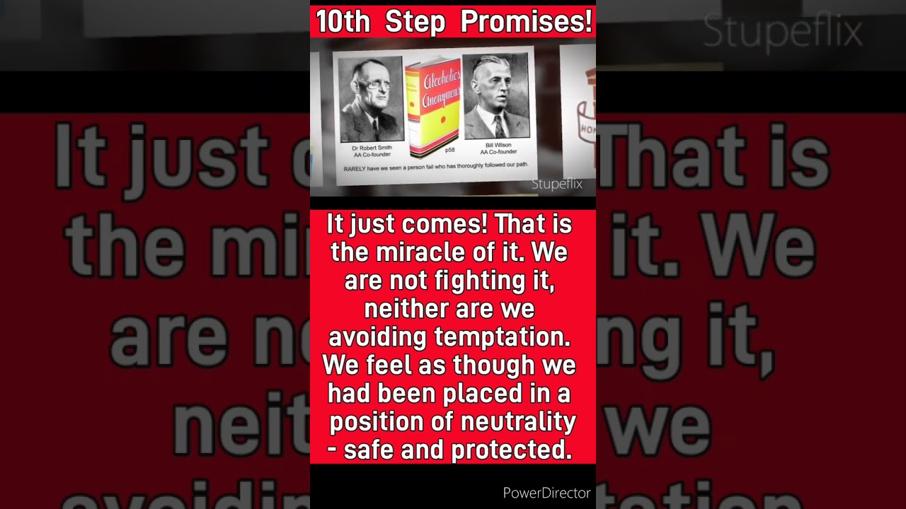 AA - 10th Step Promises