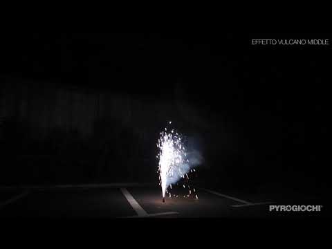 Effetto Vulcano Middle - Pyrogiochi