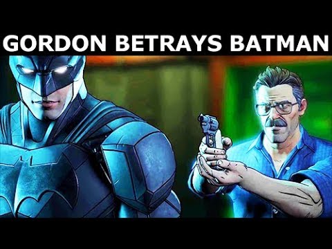 Jim Gordon Betrays Batman - BATMAN Season 2 The Enemy Within Episode 5: Same Stitch
