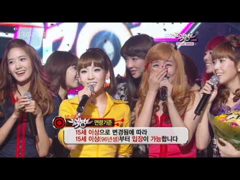 HD SNSD Hoot [2nd-win] Nov12.2010 3/4 GIRLS' GENERATION Live 720p