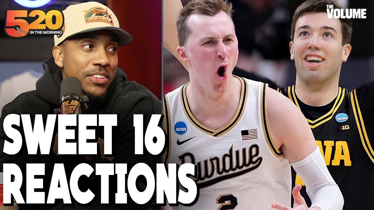 Jeff Teague’s Sweet 16 REACTION: Purdue GAME WINNER, Arizona BLOWS OUT Arkansas, Iowa & Illinois win