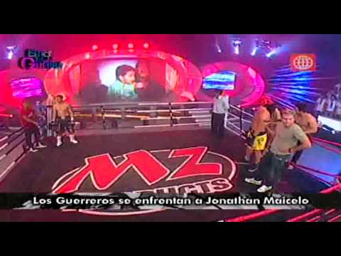 ESTO ES GUERRA - YACO VS JONATHAN MAICELO 1/2 - 01-11-12
