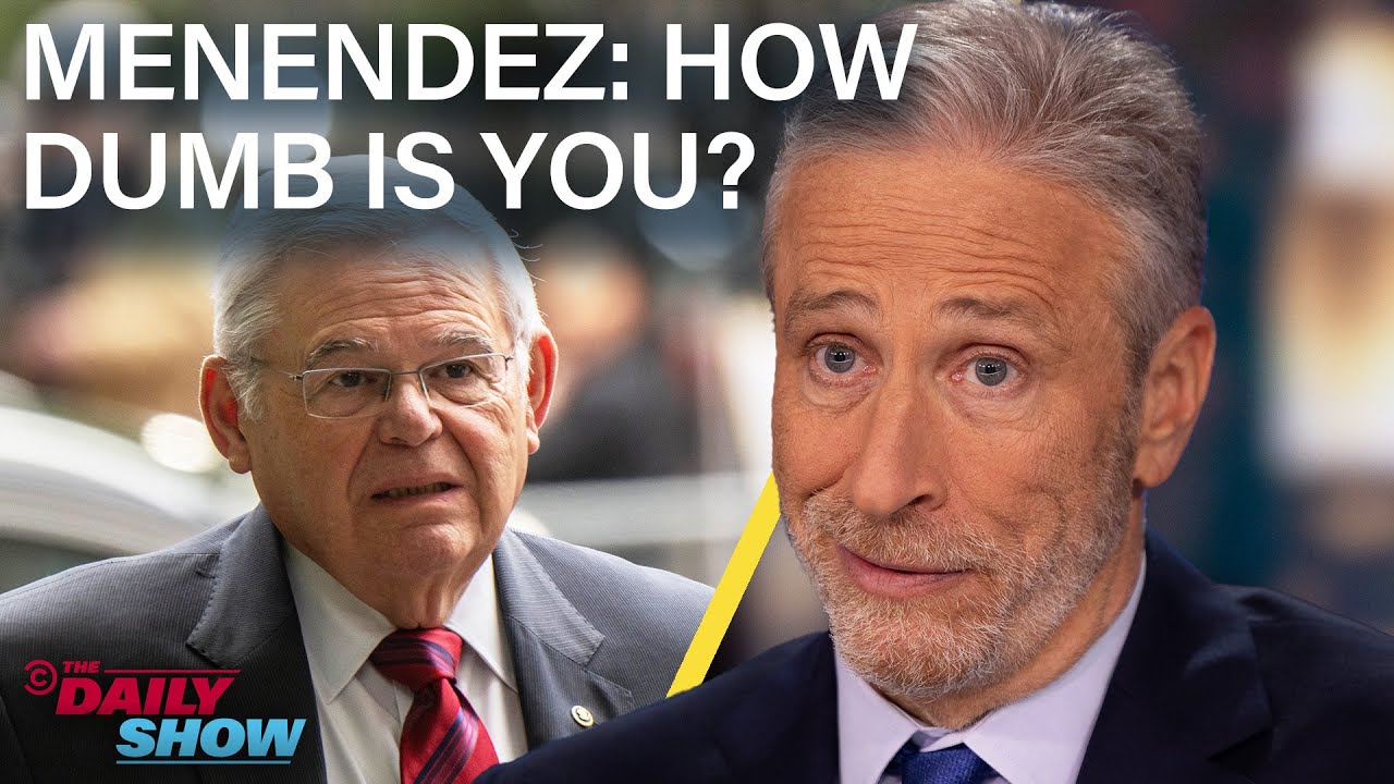Jon Stewart Gives Sen. Robert Menendez a Corruption Lesson  | The Daily Show