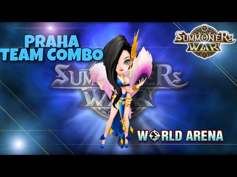 Praha Team Combo in World Arena - Summoners War