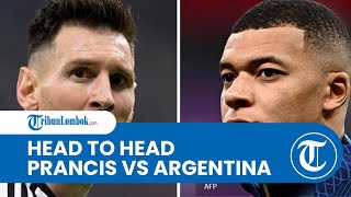 Head to Head Argentina & Prancis, Tim Manakah yang akan Menambah Kilau Bintang di Jersey Mereka?