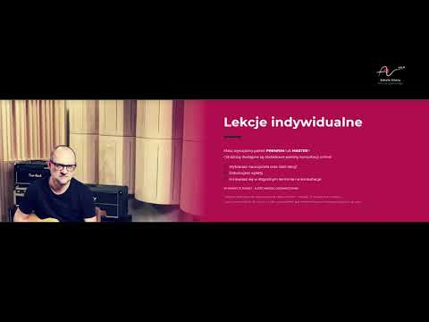 LEKCJE INDYWIDUALNE ONLINE - SZKOŁA GITARY ARTURA LESICKIEGO