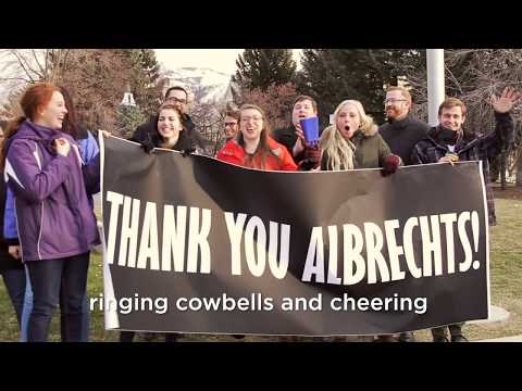 Surprise send-off for Stan and Joyce Albrecht