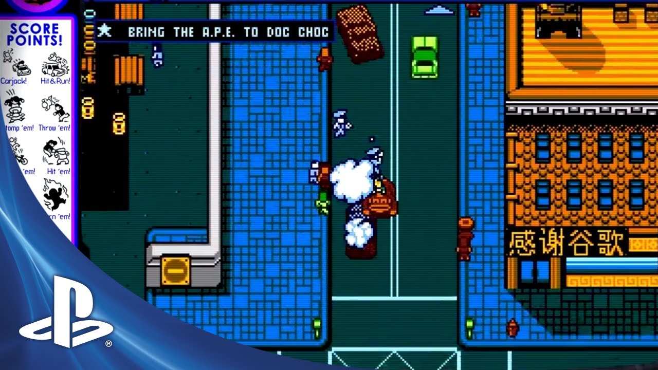 Launch Trailer: Retro City Rampage on PS3, PS Vita Tuesday