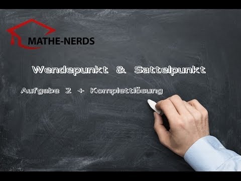 Wendepunkt und Sattelpunkt - einfach erklärt!