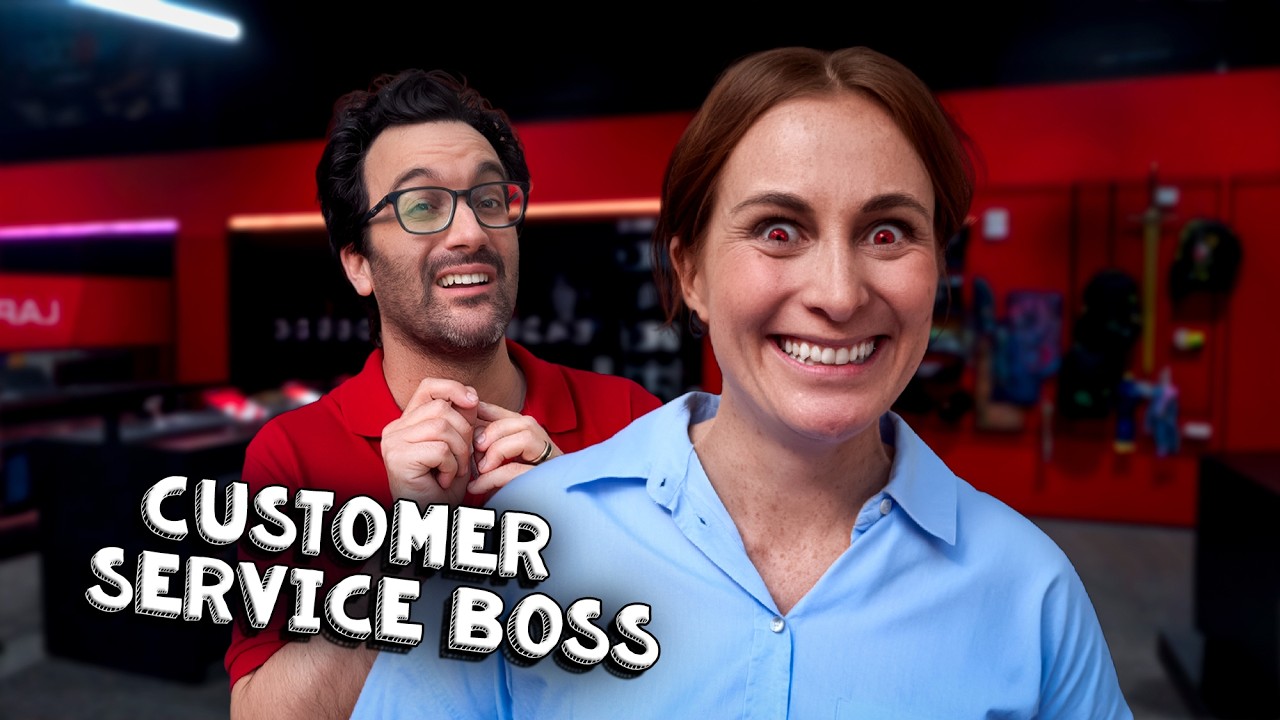 When the manager works the front desk