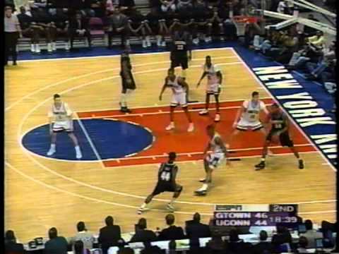 03/09/1996 Big East Final: #6 Georgetown Hoyas vs. #3 Connecticut Huskies