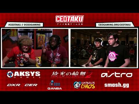 CEOTAKU 2017 MBAACC Top 8 - GREATS vs SCRAWTVERMILLION
