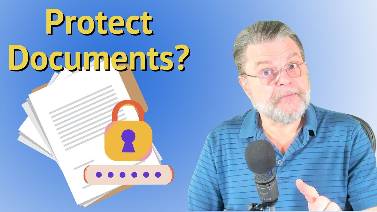 How Can I Password Protect My Documents?