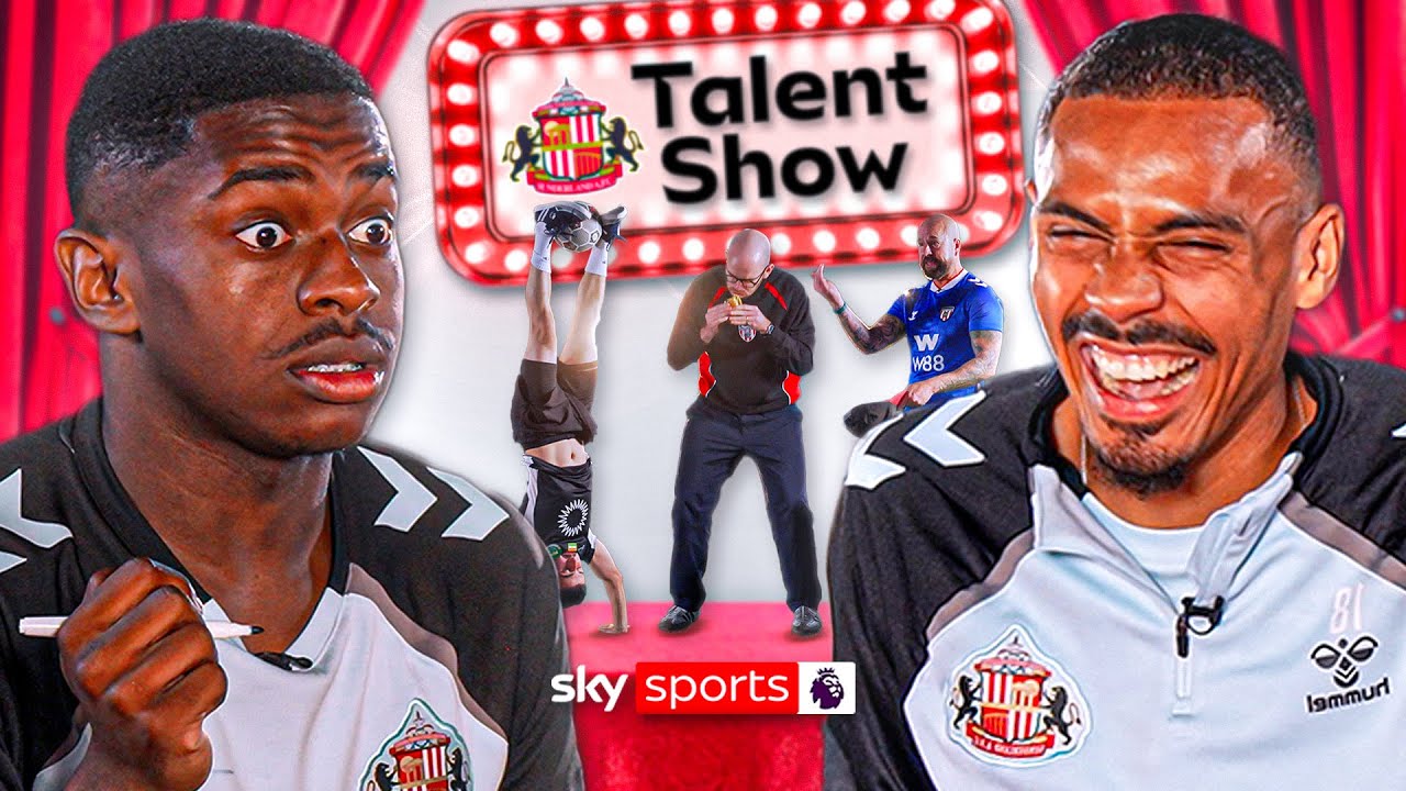 SUNDERLAND IMPRESS THE PRO! Noah Sadiki & Wilson Isidor JUDGE Fan Talent Show!