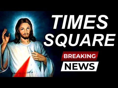 Times Square Features Jesus Christ On The Billboards For The First Time