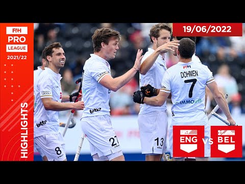 FIH Hockey Pro League Season 3: England vs Belgium (Men), Game 2 highlights