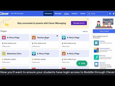 Integrating Boddle Into Clever