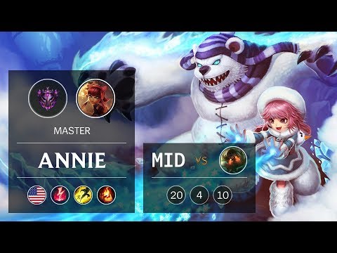 Annie Mid vs Nautilus - NA Master Patch 9.6
