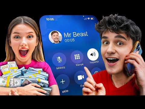 I ASKED TO BORROW 1M TL FROM YOUTUBERS! (JOKE) (Feride, Tuna Tavus, Barış G, Mami Emen, Emre Uzun...